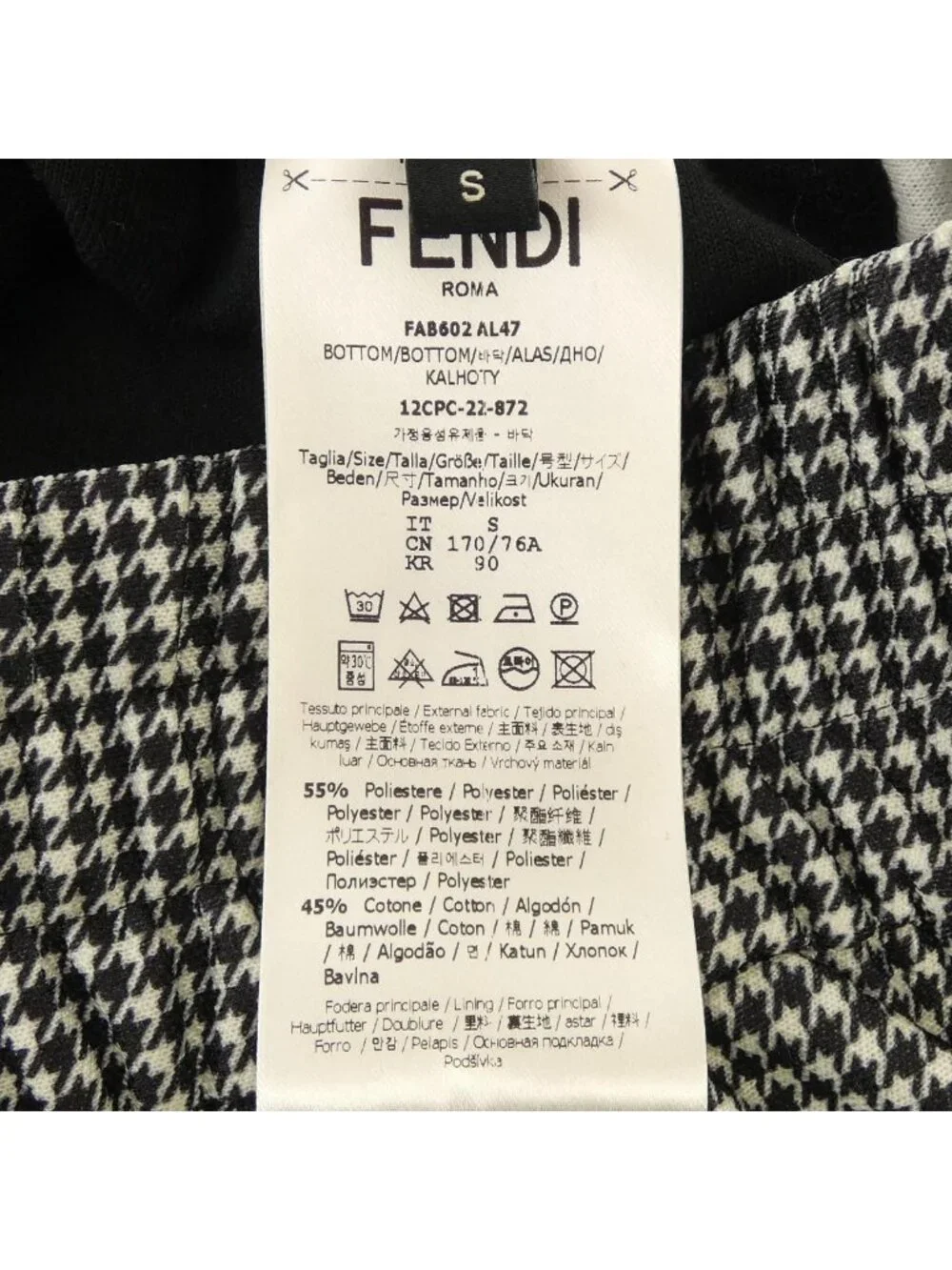Fendi Pants Black